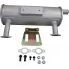 Kohler 24 786 05-S Muffler Kit, Outlet Location: Discharge Oil Filter SIde Direction Straight C=4.5" D=10.5" used on CH18-22 CH620-680